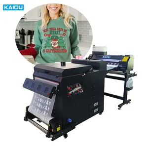 Dual Xp600 Heads Dtf Warmteoverdracht Printer Pigment Inkten Impresora Dtf Printer A1 A2 Sublimatie Voor T-Shirt Machine