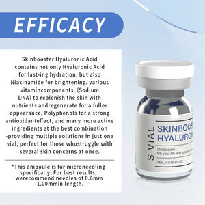 韓国スキンケア製品 アンプルセラム ヒアルロン酸ソリューション スキンブースター モイスト＆ナリッシュ フェイシャルエッセンス 5ml x 10本 - Product Image 3