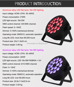 أفضل سعر لشهدس 12 واط Rgbw مسطحة بار <span class=keywords><strong>Led</strong></span> ألومنيوم 18*12 <span class=keywords><strong>Led</strong></span> تأثير سبائك الألومنيوم <span class=keywords><strong>Led</strong></span> بار لحفلات الزفاف في النادي - Product Image 3