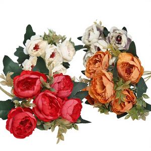 Peonia Austin Fiore Artificiale per Decorazioni Matrimoniali, Oggetto Scenico per Fotografia Domestica ed Esterna, Atmosfera Romantica di Alta Qualità - Product Image 1