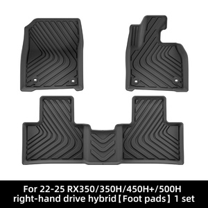 Alfombrilla de TPE para <span class=keywords><strong>Lexus</strong></span> <span class=keywords><strong>RX</strong></span> RX350 350h <span class=keywords><strong>450h</strong></span> 500h <span class=keywords><strong>2022</strong></span> 2023 2024 2025 2026, Alfombra Protectora Impermeable para el Suelo del Coche - Product Image 1
