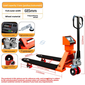 High Precision Weighing Hydraulic Hand <b>Pallet</b> <b>Jack</b> - Product Image 3