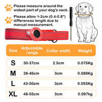 Collier de chien en PU robuste, personnalisé, anti-perte, réglable, réfléchissant et rembourré pour Airtag et suivi GPS