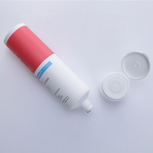 Tubo de PE Negro y Rosa de 100 ml, Tubo de Plástico Transparente Mate de 50 ml, Envase Cosmético Vacío con Tapa Abatible para Crema de Manos, Precio de Fábrica - Product Image 4