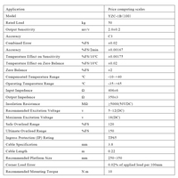 Capteur de pesage à point unique Guangce YZC-1B(100) 50kg C3, IP65, sortie 2.0mV/V pour calcul du prix et balances à plateforme