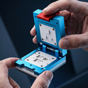 WSON8 QFN8 DFN8 MLF8 IP T2 <span class=keywords><strong>ROM</strong></span> 3 en 1, Socket Metálico para Grabación y Lectura/Escritura, 8x6x5mm, para Herramienta de Reparación de Portátiles - Product Image 5