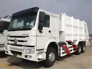 Howo 4*2小型リアローダー圧縮ごみ収集車