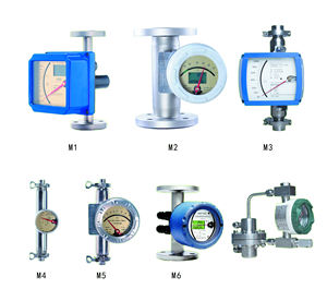 DN15-DN100工業用水空気ガス酸素金属管フロート流量計回転計 - Product Image 4