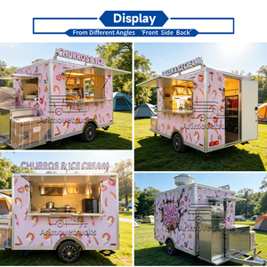 Camión <span class=keywords><strong>de</strong></span> Comida Personalizado para la Calle, Mini Food Truck <span class=keywords><strong>de</strong></span> Guangzhou para Alquiler, para Pollo Asado, Shawarma, Papas <span class=keywords><strong>al</strong></span> <span class=keywords><strong>Horno</strong></span>, Contenedor <span class=keywords><strong>de</strong></span> Comida - Product Image 2