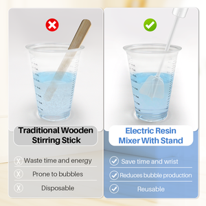 Mélangeur de résine époxy portatif à piles pour bricolage, emballage et construction – Offre Spéciale - Product Image 5