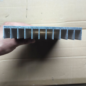 Dissipateur thermique en profilé aluminium 15025 mm, ailettes de refroidissement industrielles haute puissance pour CPU - Product Image 1