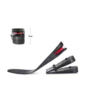 Altezza aumento soletta cuscino altezza sollevamento taglio regolabile scarpe inserto tacco più alto donne uomini - Product Image 4