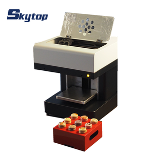 Coffee <b>Printer</b> 4 Cup Edible Food <b>Printer</b> Macaron Cake Sugar <b>Paper</b> Cookie Cocktail Chocolate Sugar beads Printing Machine - Product Image 1
