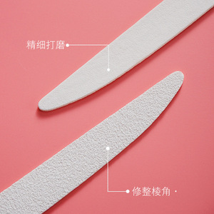Paie <b>Nail</b> <b>File</b> 178mm X 19mm 180/100 Grit Disposable Salon Grade <b>Nail</b> Sanding Strip - Product Image 2