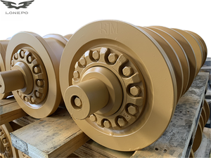 D10 нижний ролик Df гусеничный роликовый двойной фланцевый бульдозер нижний ролик 125-3270 195-5856 309-7678 6Y0890 6Y8191 7T0687 - Product Image 4