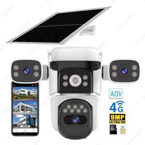 กล้องวงจรปิด Vstarcam BG621SR 4G พลังงานแสงอาทิตย์ ความละเอียด 9MP เลนส์สามตัว ตรวจจับมนุษย์ด้วย <span class=keywords><strong>AI</strong></span> ไร้สาย 24 ชม. มาตรฐานกันน้ำ IP66 มองเห็นในเวลากลางคืน บันทึกข้อมูลบนคลาวด์/หน่วยความจำ - Product Image 2