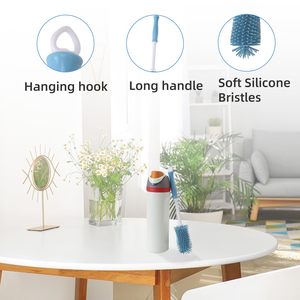 Cup Cleaner Kit for Yeti Cleaning Kit with Extra <b>Long</b> Straw Cleaner Brush 3 in 1 Bottle Gap Cleaner and <b>Long</b> <b>Handle</b> Brush - Product Image 6