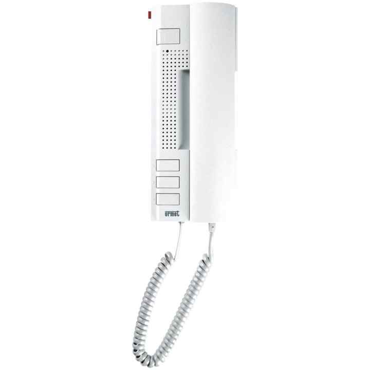 Urmet 230V Kit interfono unifamiliare Mikra Utopia Videocamera a 2 fili per videocamera a colori per visione notturna Mod. 1122/31 per Tuya
