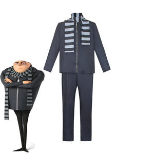 Disfraz de Gru para Adultos, Estilo Nórdico, de Halloween, con Bufanda, Abrigo y Pantalones, Inspirado en Películas y Series de Televisión - Product Image 2