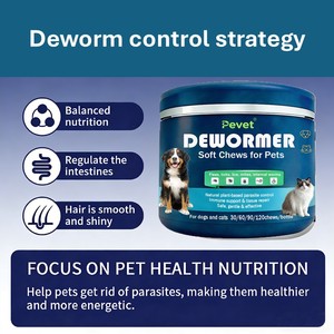 Pevet Natural Flea Tick Prevention Chewables pour chiens, <span class=keywords><strong>comprimés</strong></span> à mâcher doux, complément alimentaire pour la santé avec multivitamines pour la santé de la peau et du pelage - Product Image 6