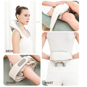 Masajeador Eléctrico Relajante 2023 con 4 Teclas, Masajeador de Cuello con Acupresión, Alivia el Dolor de Cuello y Hombros, Masajeador Portátil - Product Image 5