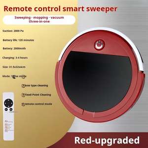 Aspirateur robotisé télécommandé alimenté par USB, gyroscope intelligent, entièrement automatique, tout-en-un, balayage, lavage, ménage, hôtel - Product Image 3