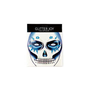 Bijou de <span class=keywords><strong>maquillage</strong></span> en <span class=keywords><strong>strass</strong></span>, thème <span class=keywords><strong>Halloween</strong></span>, bijou de visage, avec Gem crâne, autocollant de tatouage des dents, pour carnaval, Art corporel, <span class=keywords><strong>maquillage</strong></span> - Product Image 4