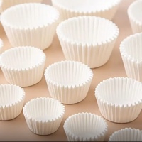 Papier de cuisson pour muffins jetable résistant aux hautes températures, de qualité alimentaire, OEM
