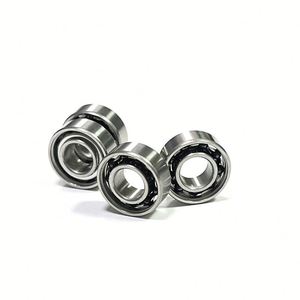 R188 Chrome Fidget Hand Finger Spinner Toy Ball Bearing 2RS Seals High Precision 1/4"x 1/2"x 1/8" Inch - Product Image 4