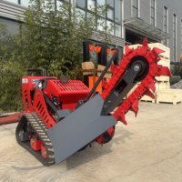 Equipo de Excavación Económico para Cargadoras, Excavadora de Cadena Compacta y Duradera para Uso con Tractor/Cargadora, Entrega Rápida