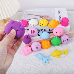 CHENXI Juguete Antiestrés de Animales Kawaii, Nuevo Juguete Mini Mochi, Juguete Taba Mochi - Product Image 1