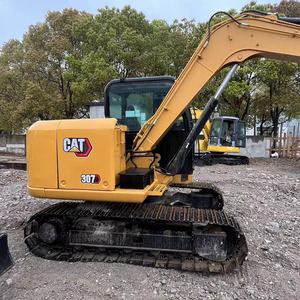 2024 Hot Selling <b>Mini</b> CAT307 Excavator Second-<b>hand</b> Machinery Hydraulic Crawler 7ton 6ton Machine Used Cat Excavator for Sale - Product Image 1