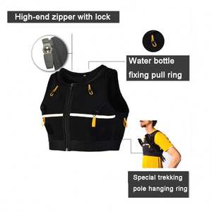 Vente en gros Nouveau Gilet porte-téléphone en maille pour hommes Gilet de sport universel pour la course à pied Sac à dos réfléchissant pour la course à pied pour femmes et hommes - Product Image 5