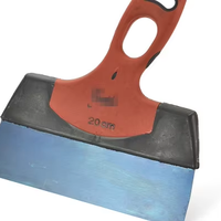 200-350mm poignée rentable mastic couteau grattoir lame en acier inoxydable Flexible outils de construction industrielle