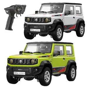 Trasped Suzuki Jimny Elektro LED Licht Sound Rauch 2.4G Proportional RTR Anhänger Fernbedienung RC Pick up Truck Weihnachts geschenk