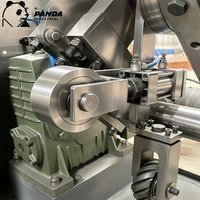 Machine de polissage automatique industrielle de précision pour poêles en fonte, machine de polissage à bande abrasive