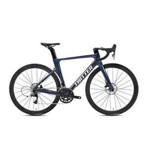 Twitter 700C bicicleta de carretera de fibra de carbono <span class=keywords><strong>Aurora</strong></span> 22 velocidades Aero-Racing freno de disco bicicleta de carretera - Product Image 1