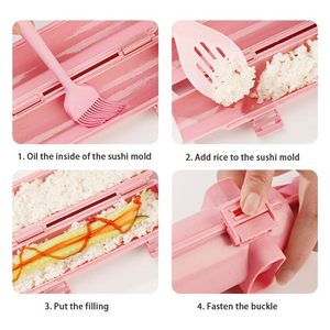 Moule à <span class=keywords><strong>sushi</strong></span> cylindrique en plastique écologique, très vendu, pour la maison, moule à riz à <span class=keywords><strong>sushi</strong></span>, bazooka, cuisine, qualité alimentaire, outil à <span class=keywords><strong>sushi</strong></span> DIY - Product Image 5