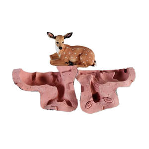 Cetakan Semen Rusa Hewan Tahan Lama Berkualitas Tinggi, Ornamen Taman, Cetakan Beton Rusa Hewan dari Fiberglass Silikon untuk Dijual - Product Image 5