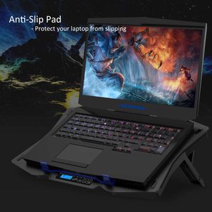 <span class=keywords><strong>Refroidisseur</strong></span> d'ordinateur <span class=keywords><strong>portable</strong></span> réglable en hauteur à dissipation thermique <span class=keywords><strong>efficace</strong></span>, <span class=keywords><strong>refroidisseur</strong></span> de jeu pour ordinateur <span class=keywords><strong>portable</strong></span> RGB - Product Image 4