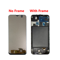MOQ : 10 pièces en gros pour Samsung Galaxy 2019 A20 A205 /DS A205F A205FD Écran LCD tactile complet sans / avec cadre
