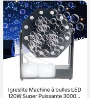 Machine à bulles télécommandée pour effets de scène, équipement pour concerts et fêtes, fournisseur