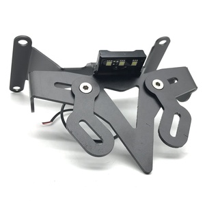 Soporte de matrícula de motocicleta, de acero inoxidable, para <span class=keywords><strong>HONDA</strong></span> <span class=keywords><strong>CB650R</strong></span>, CBR650R, 2019 +, venta directa de fábrica - Product Image 6