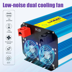 <span class=keywords><strong>LVYUAN</strong></span> Onduleur de puissance 3kW 6kW 24V 110V 12V vers 220V, Onduleur solaire hors réseau à onde sinusoïdale pure - Product Image 5