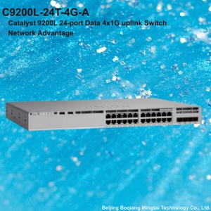 สวิตช์ข้อมูลแบบ Stackable รุ่น Catalyst 9200L 24 พอร์ต พร้อมอัปลิงค์ 4x1G POE QoS Enterprise Network Advantage C9200L-24T-4G-A - Product Image 4