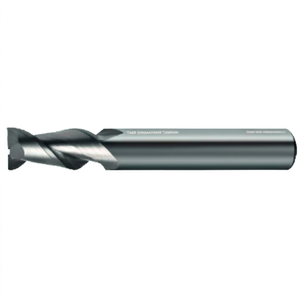 Fraise à rainurer courte Ttake Standard Ta9992 en carbure monobloc, hélice 35 degrés, 2 dents - Product Image 2