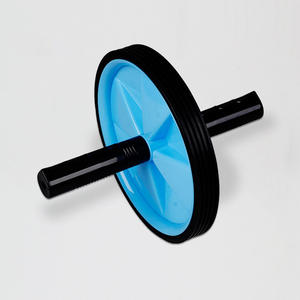 Equipo de entrenamiento Abs Rueda de rodillo Ab Ruedas de ejercicio para entrenamiento de fuerza abdominal y Central Gimnasio en casa Fitness - Product Image 4