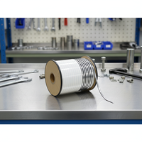 Barre d'étanchéité en butyl flexible en aluminium argenté 14A pour fenêtre, type Warm Edge