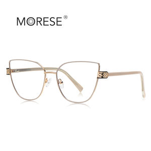 MORESE Mode <span class=keywords><strong>Lunettes</strong></span> 3138 <span class=keywords><strong>Papillon</strong></span> Cadre Métal <span class=keywords><strong>Lunettes</strong></span> Lecture <span class=keywords><strong>Lunettes</strong></span> Femmes - Product Image 5