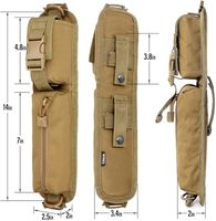 Pochette tactique Molle personnalisée, sac à bandoulière pour sac à dos, sacoche additionnelle multifonctionnelle pour la chasse